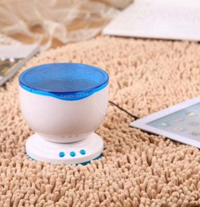 Ocean Wave Projection LED Lamp - Relaxing Night Light
