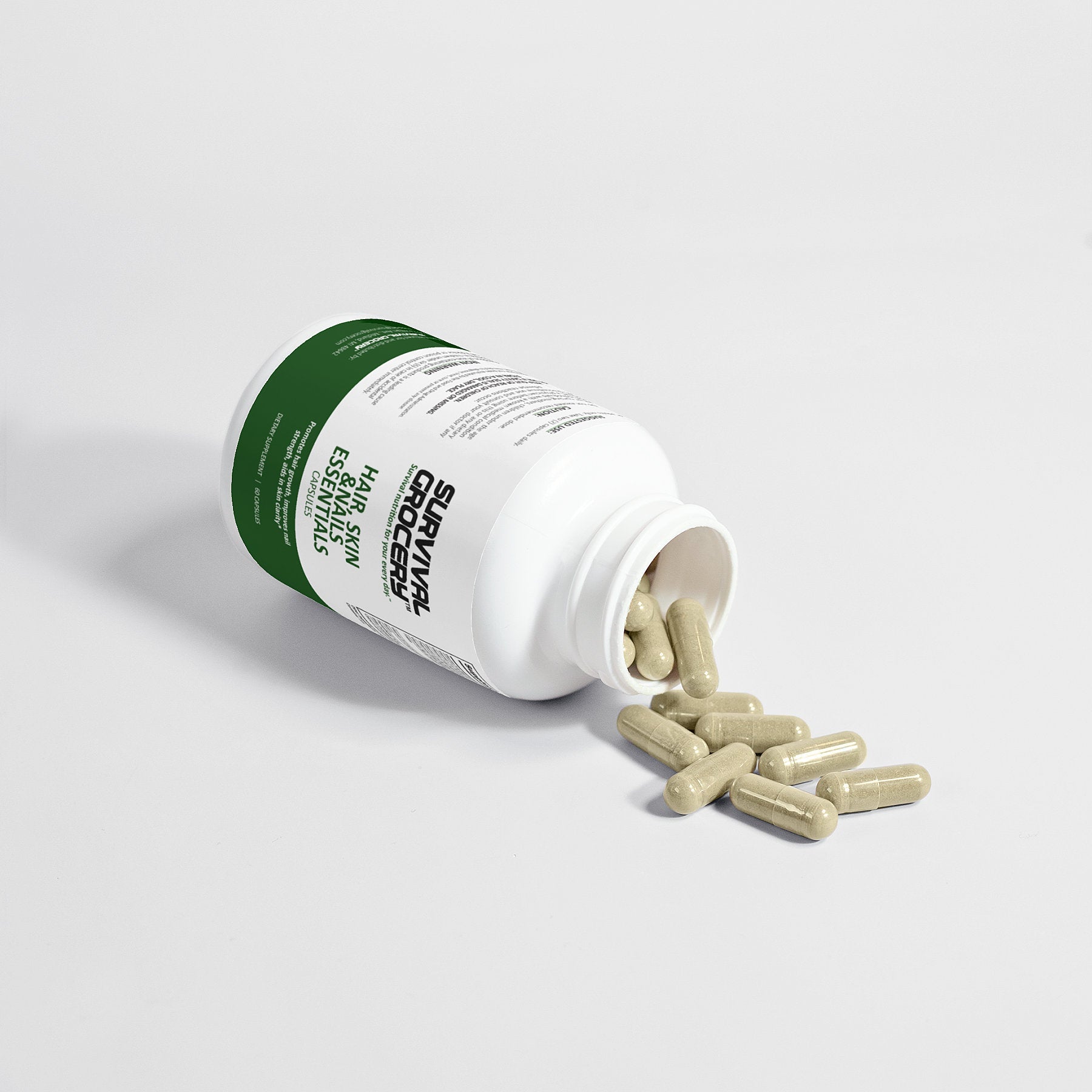 Hair, Skin & Nails Essentials Supplement – 60 Capsules