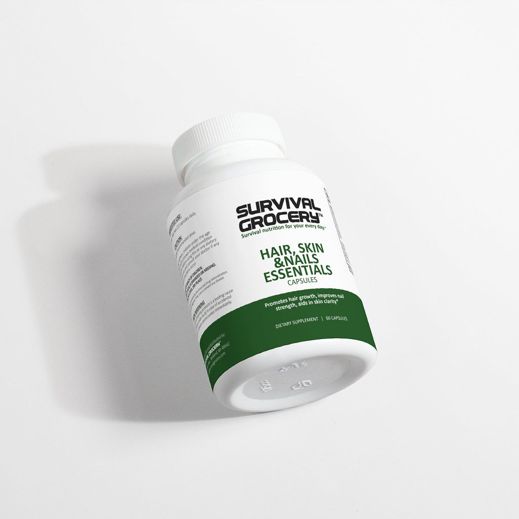 Hair, Skin & Nails Essentials Supplement – 60 Capsules