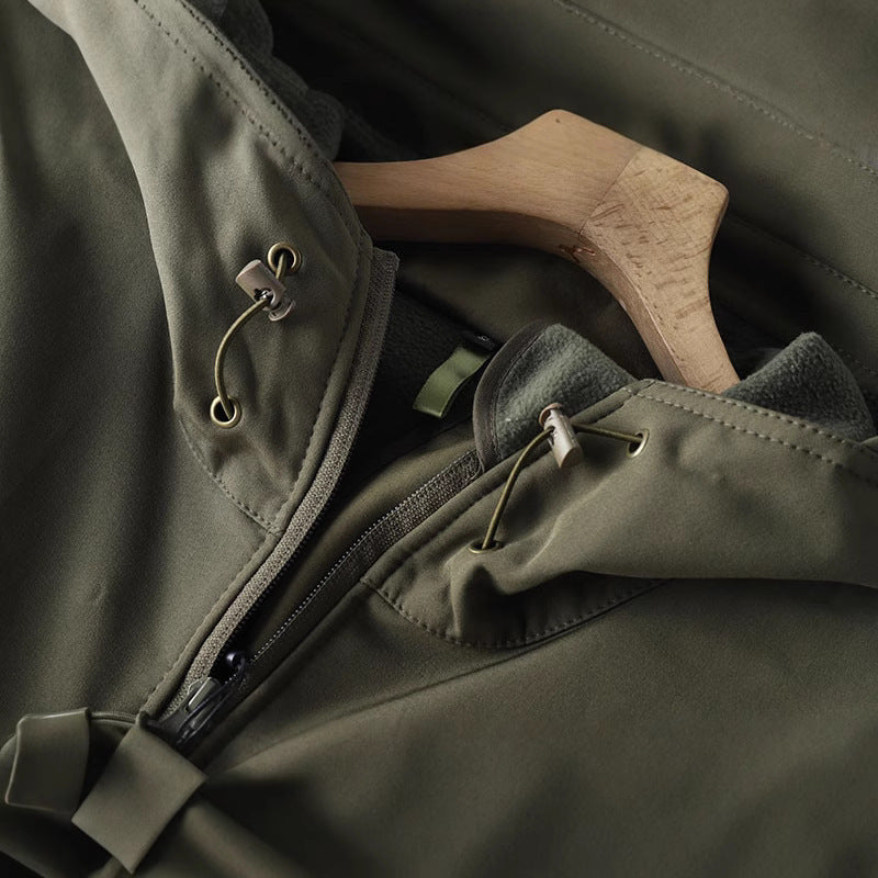 Fashion Waterproof Shell Jacket Men's Coat