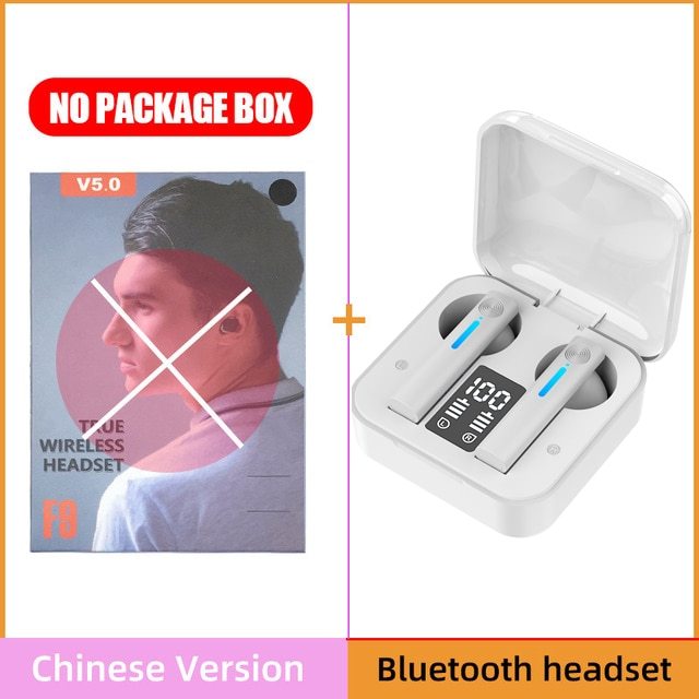 Blue Ling T13 Bluetooth 5.0 Earphone With NFC Battery Display Voice Control Multi Point Connection For Music And Calls