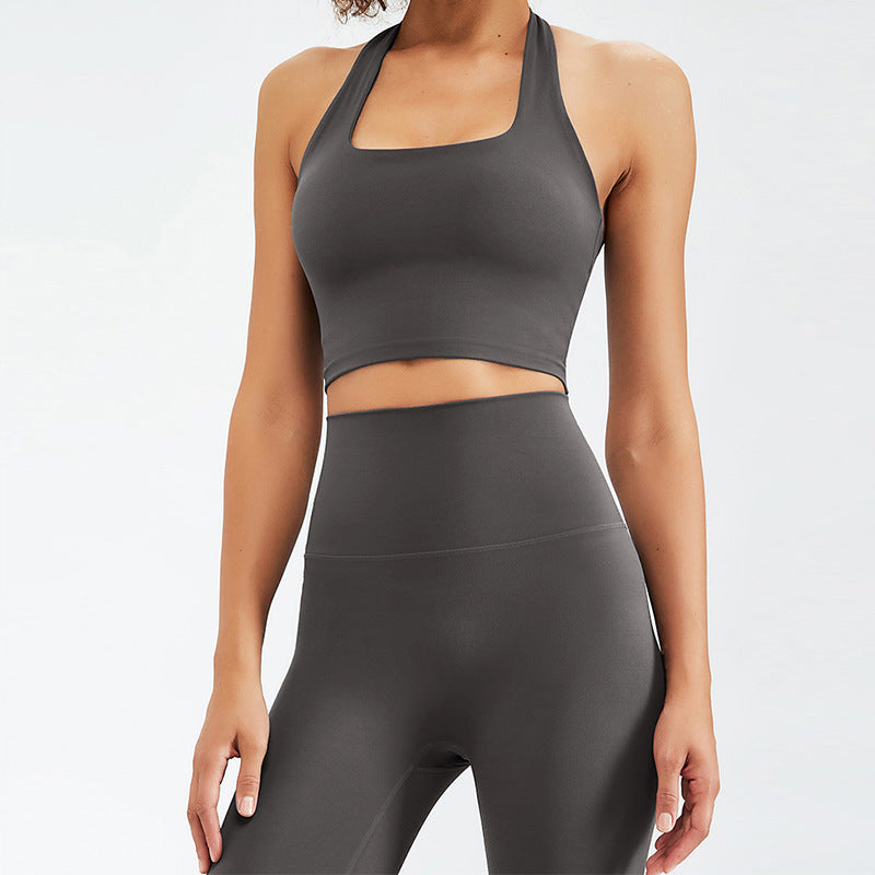 Womens Yoga Top Nylon Sportswear For Workout Comfortable Breathable Gym Shirt Activewear For Women