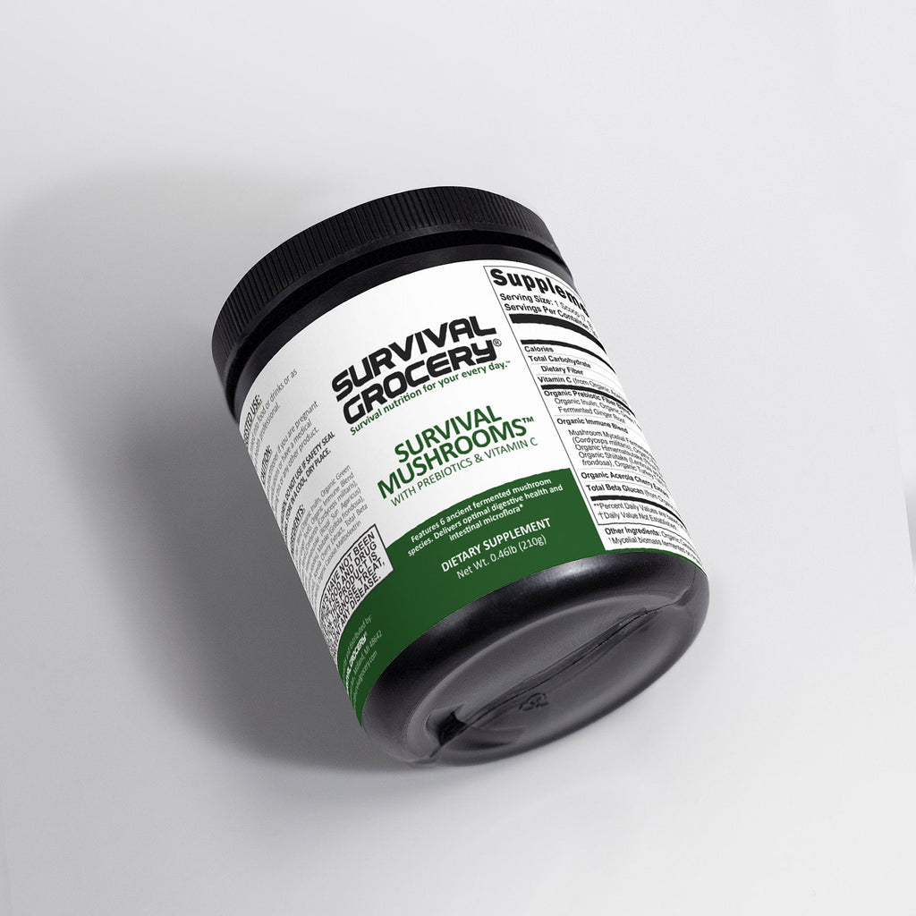 Fermented Mushroom Blend – 6-Mushroom Immune Support Supplement