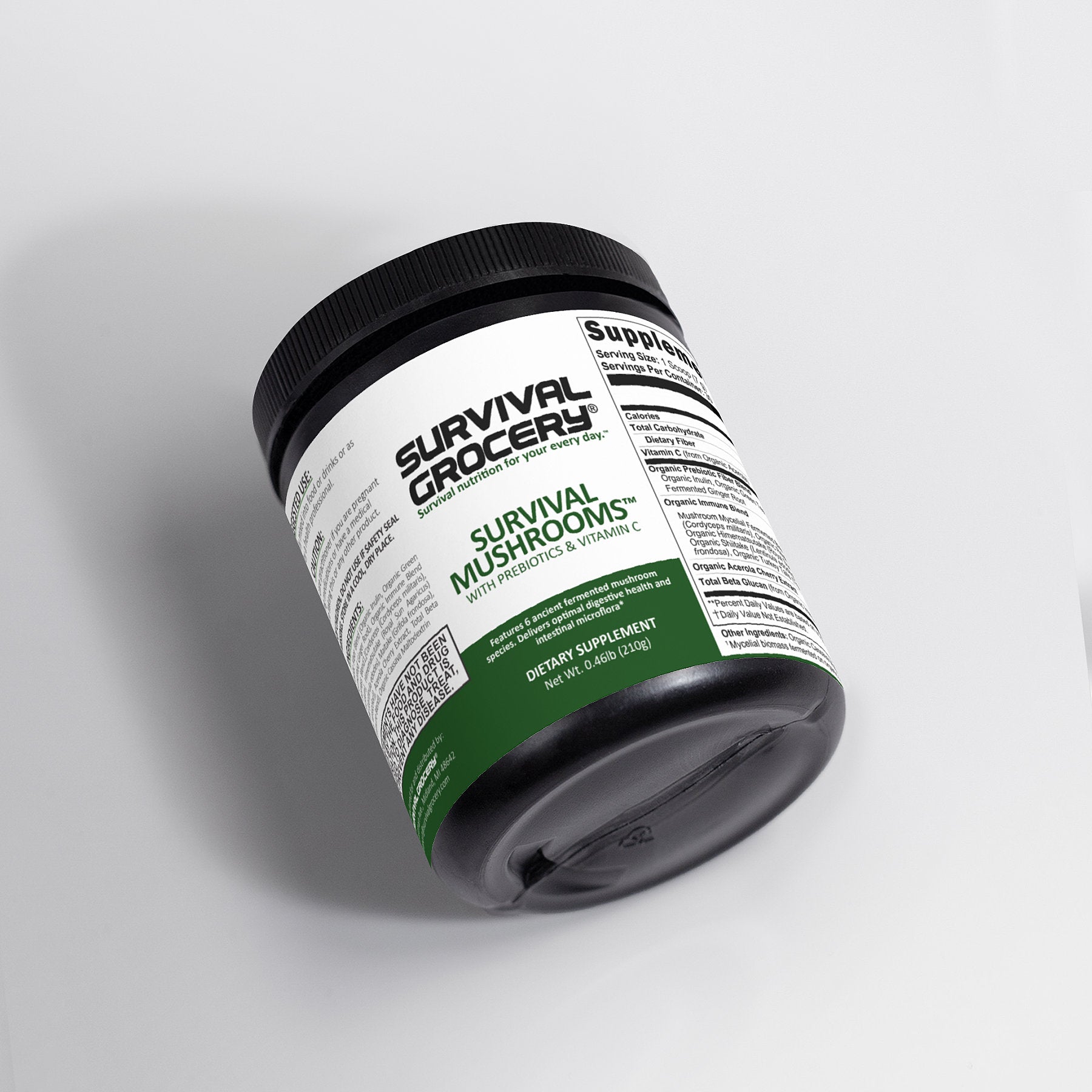 Fermented Mushroom Blend – 6-Mushroom Immune Support Supplement