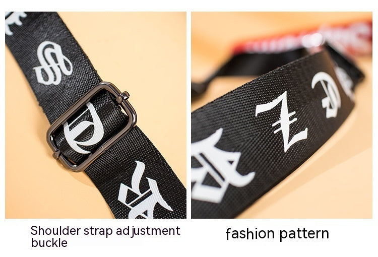 Men's Street Style Rivet Crossbody Bag - Small Shoulder Messenger