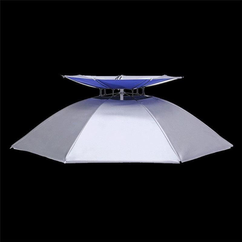 Fishing umbrella hat
