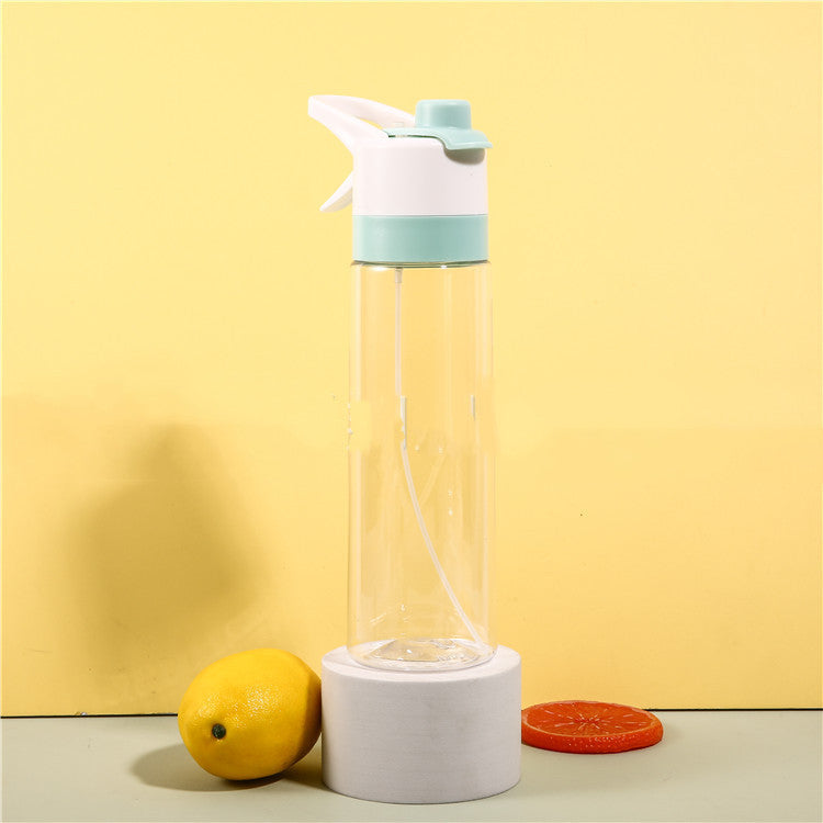 Sports Spray Water Bottle - 600ml Mist Bottle for Fitness & Outdoor Activities