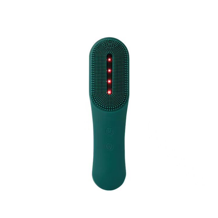 Ultrasonic Facial Cleanser with Red Light Therapy