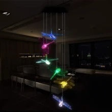 Solar Wind Chime Light - LED Garden Decoration with Musical Chimes