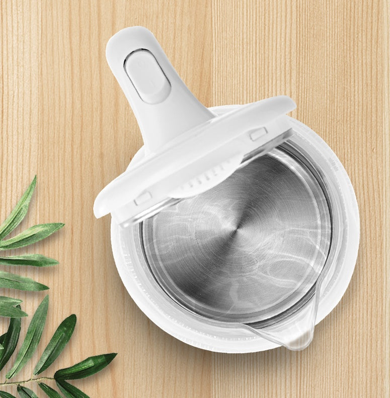 Automatic Power Off Transparent Glass Electric Kettle 1.8L 1500W White Kitchen Appliance