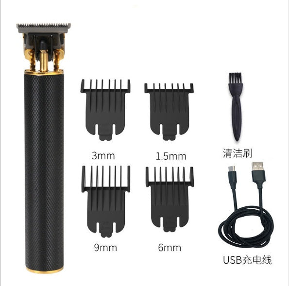 Hair salon special lettering zero pitch electric hair clipper