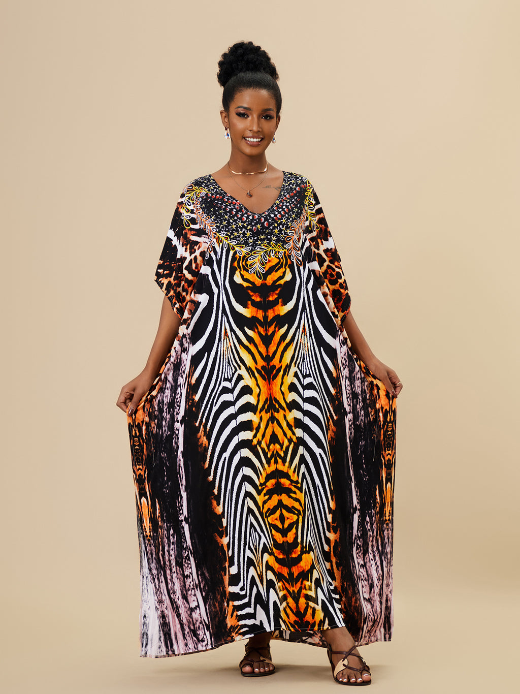 Loose Long Beach Cover-up Women