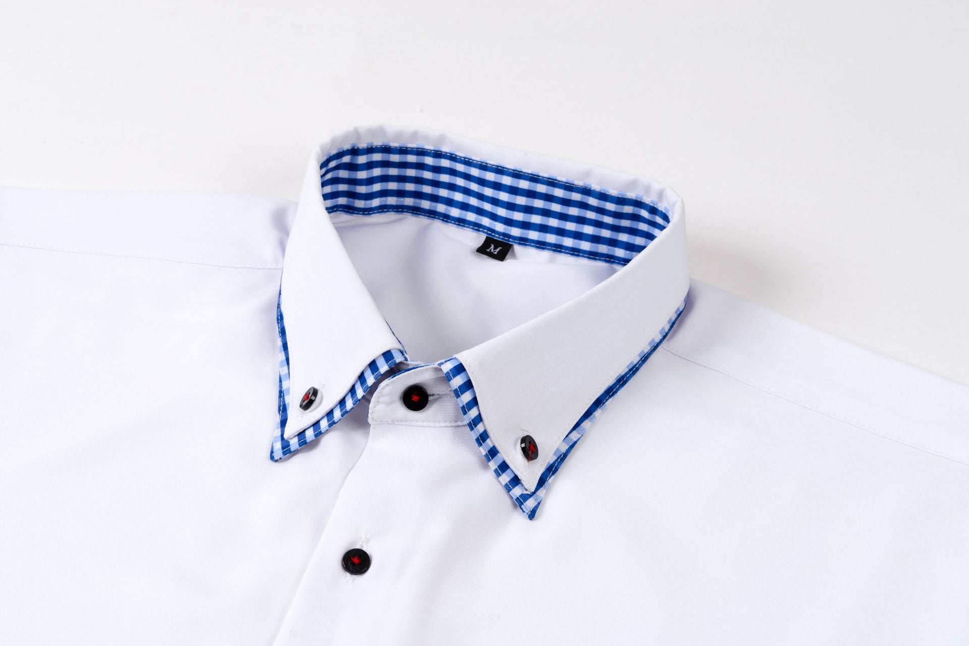 Double Collar Stitching Casual Versatile High-end Shirt