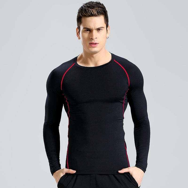 Long Sleeve Quick Dry Workout T Shirt With Stripes Or Solid Color Pattern For Running Cycling Basketball Volleyball