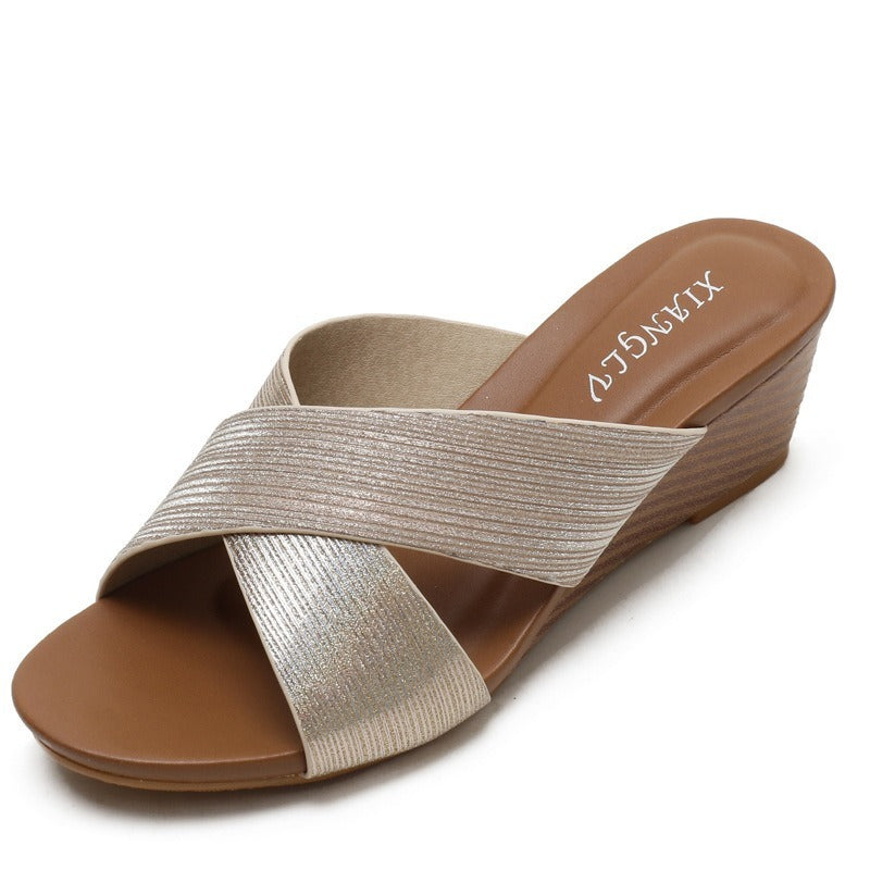 Ethnic Style Open Toe Vacation Travel Sandals - Casual Women's Footwear