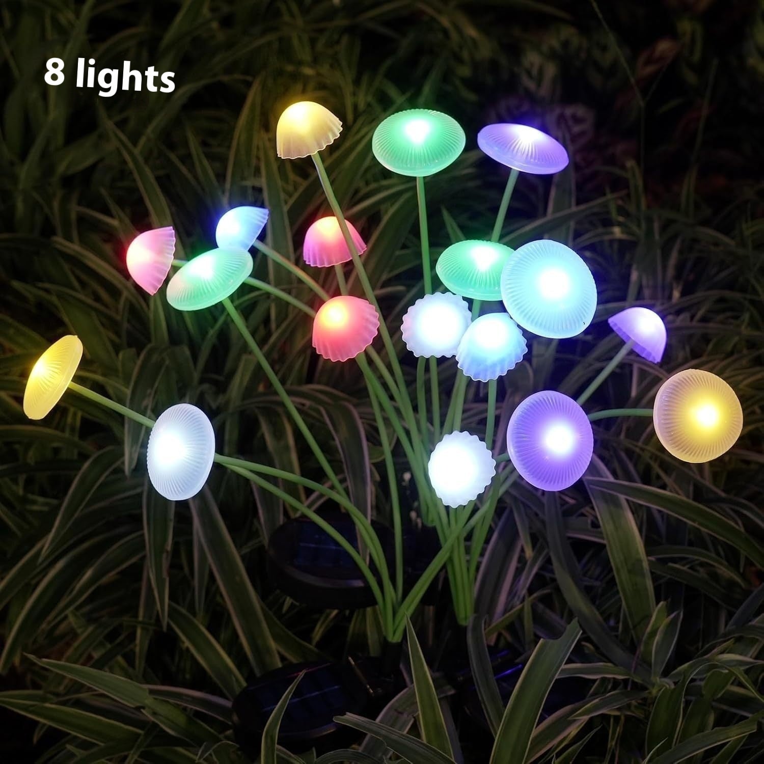 Solar Jellyfish Lamp Garden Balcony Decoration Mushroom Floor Outlet Lawn Lamp