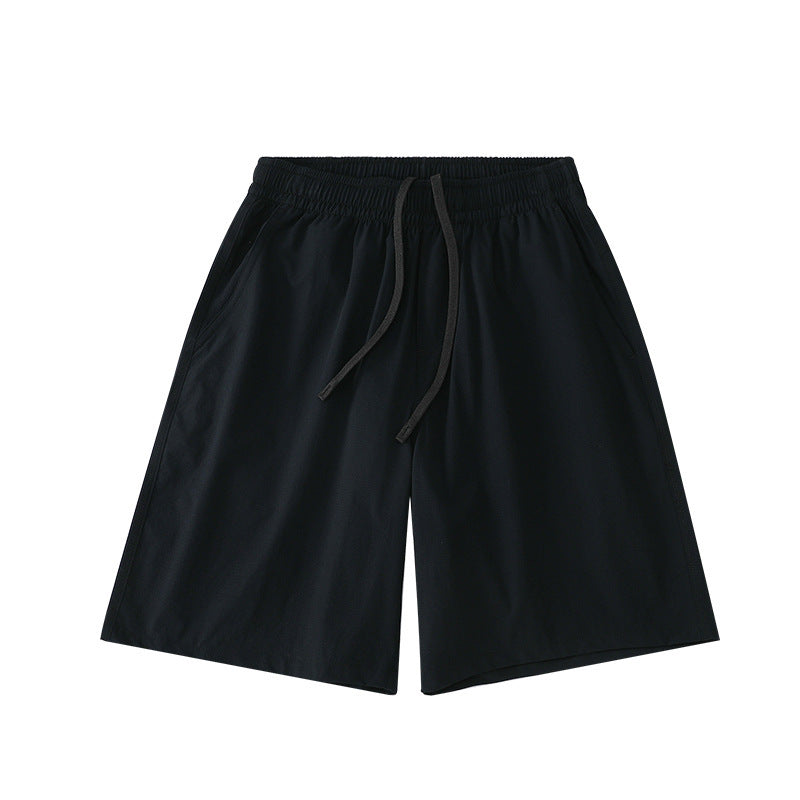 Summer Three-proof Leisure Nylon Full Elastic Force Fiber Lightweight Fashionable Fifth Pants