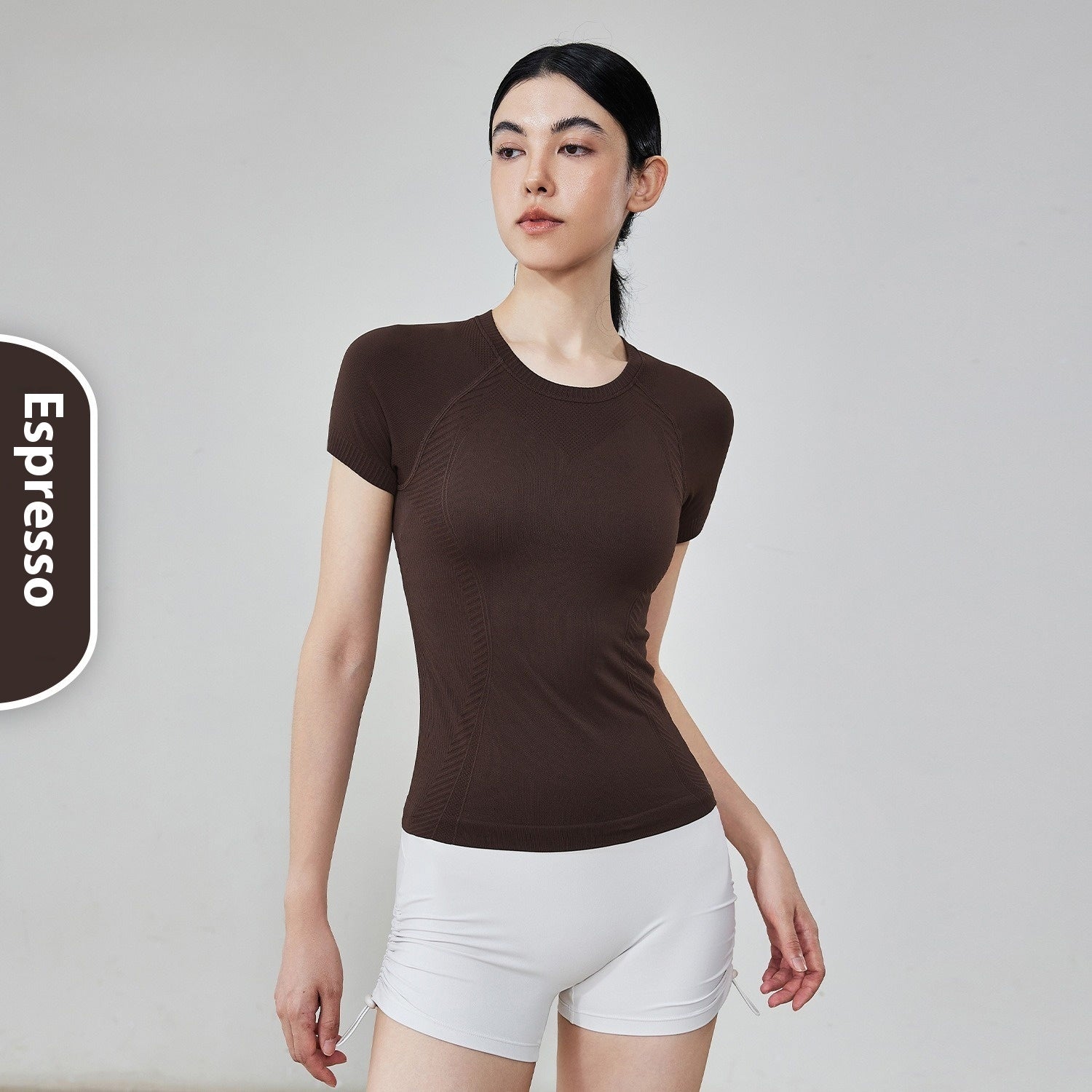 Running Yoga Sports Fitness Women's Thin Short Sleeve