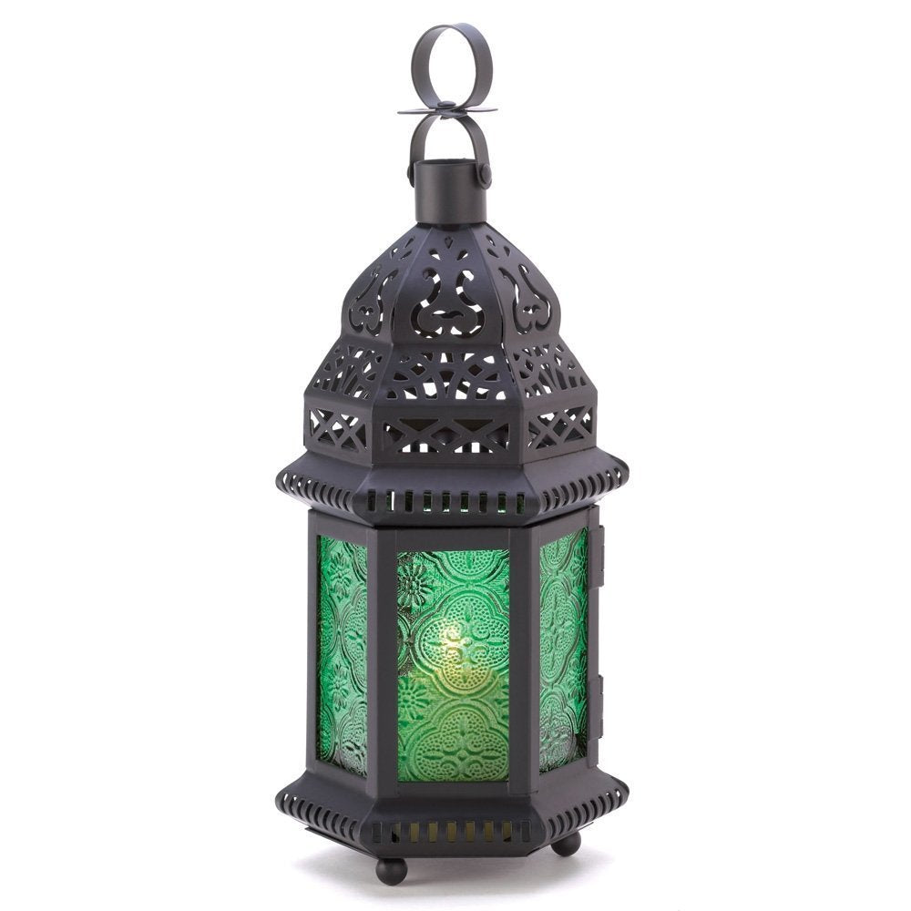 Metal Candle Holder Wind Lamp - Vintage Hurricane Lantern for Home Decor