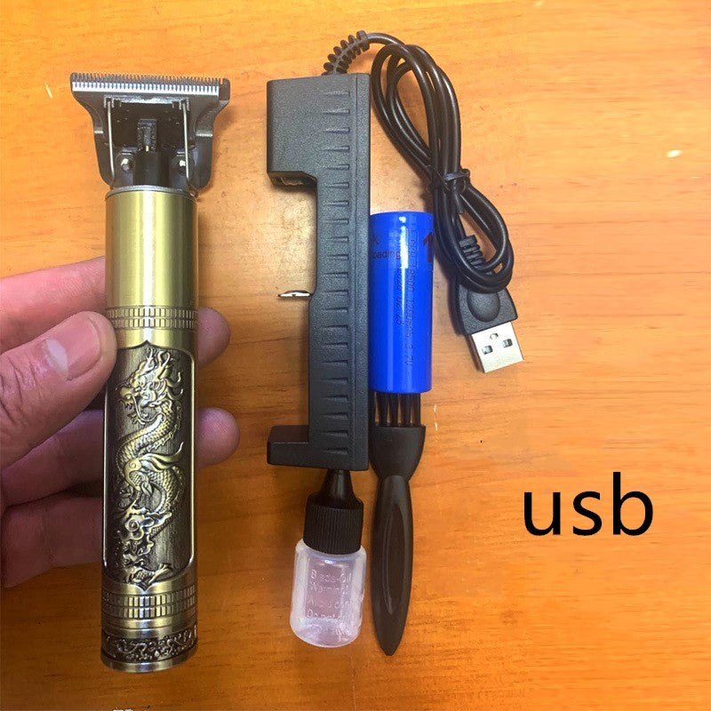 Longfeng Titanium Ceramic Blade Electric Hair Clipper With Powerful Motor For Smooth Precise Cutting