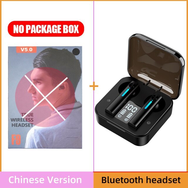 Blue Ling T13 Bluetooth 5.0 Earphone With NFC Battery Display Voice Control Multi Point Connection For Music And Calls