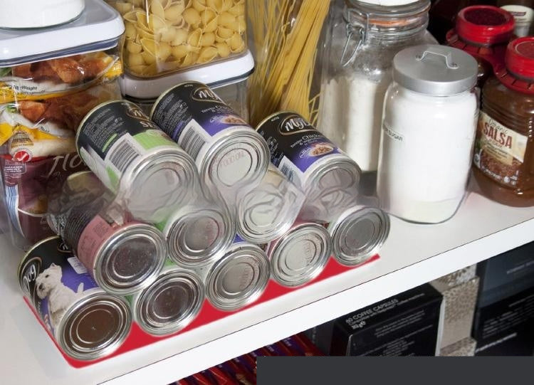 Red Silicone Can Mat Anti Rolling Mat For Wine And Water Bottles Non Toxic Heat Resistant 40C To 230C