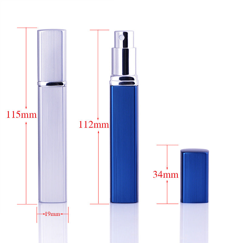 12ML Aluminum Perfume Atomizer Bottle - Refillable Travel Size