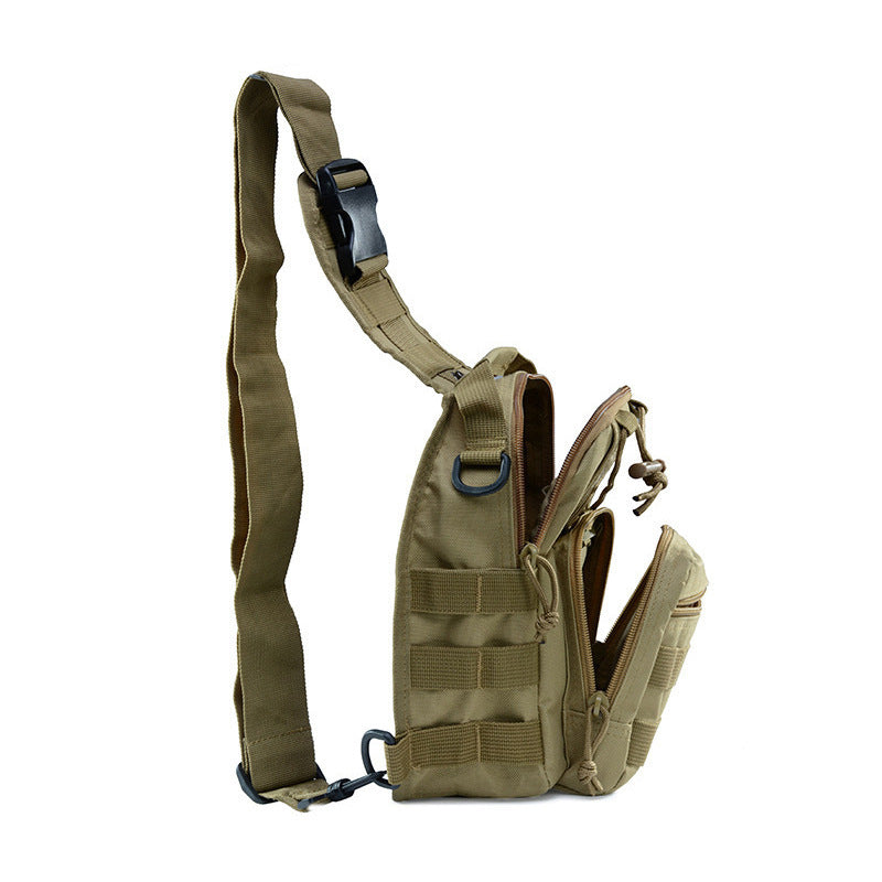 Men's Oxford Cloth Camouflage Waterproof Shoulder Messenger Bag For Outdoor Sports And Travel
