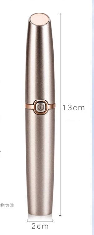 Electric Eyebrow Trimmer With ABS Body And Alloy Cutter Head Portable Grooming Tool Battery Not Included