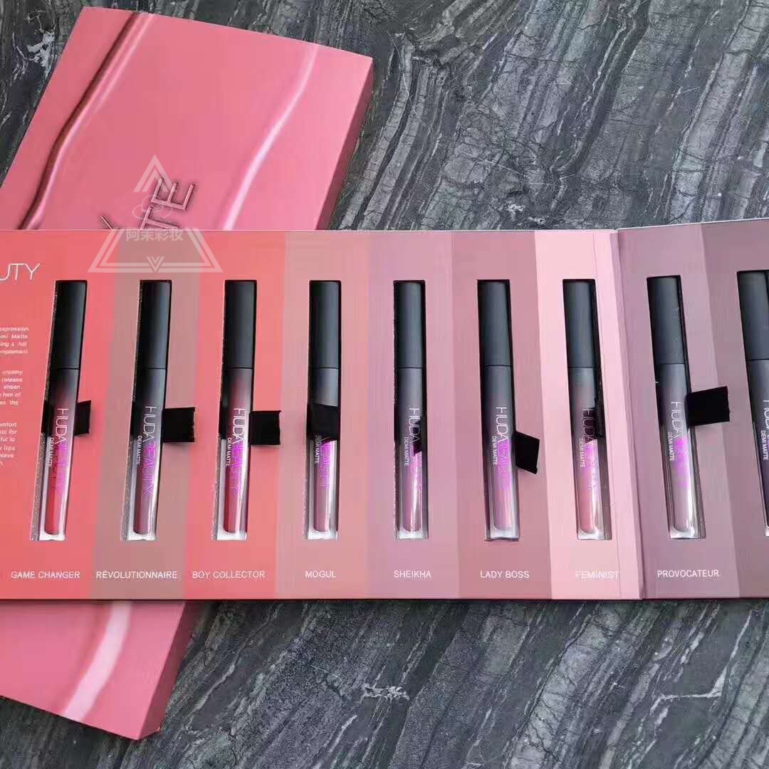 15-Piece Waterproof Lip Gloss Set - Long-Lasting Non-Stick Formula