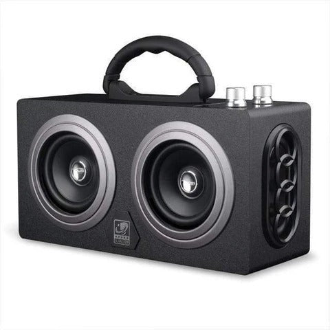 Bluetooth Boombox Speaker Dual Channel Stereo 10W 10W FM Radio USB Playback TF Card U Disk