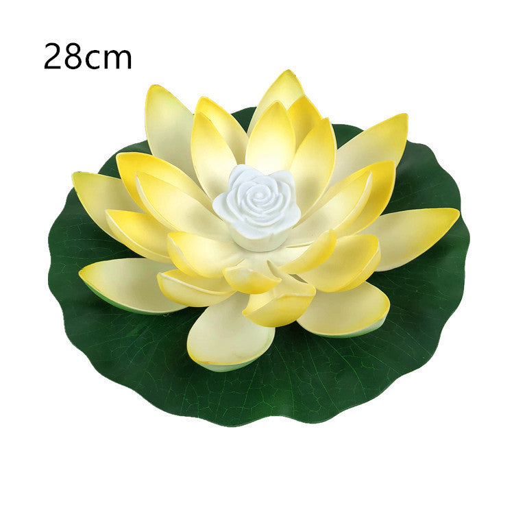 LED Lotus Lamp - Decorative Floating Water Light