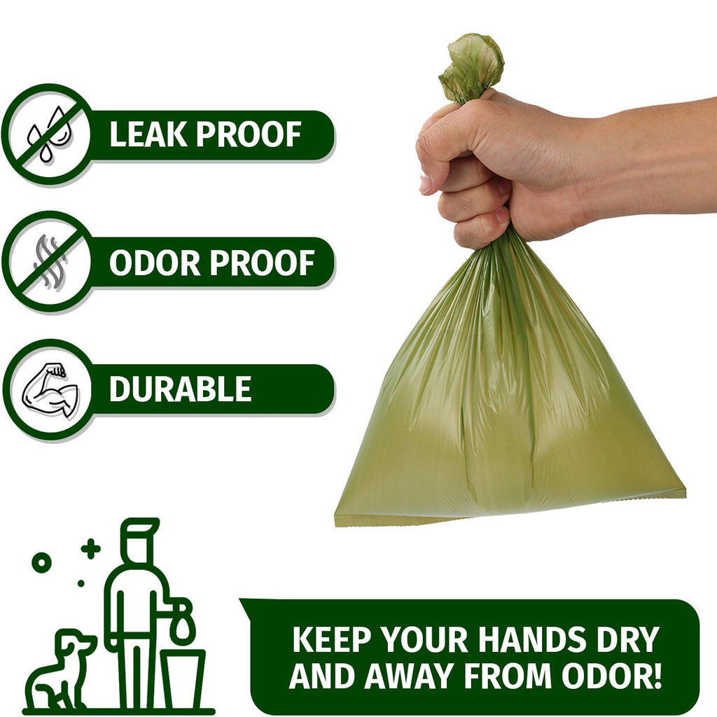 Extra Thick Leak Proof Dog Waste Bags Poop Bags For Dogs Heavy Duty Premium Quality
