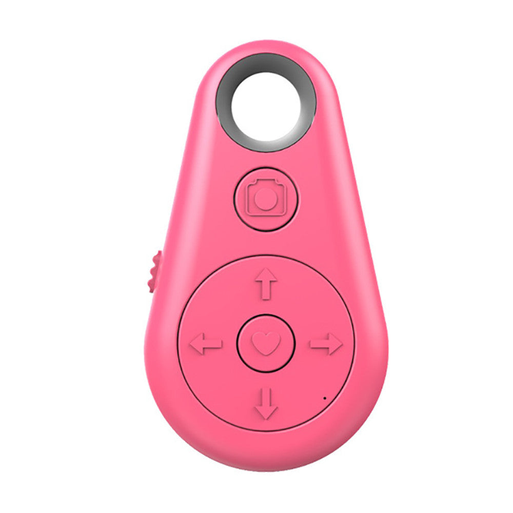 Bluetooth Selfie Controller 4.0 Remote for Douyin TikTok Short Video Like Weishi with Drop Shape Black White Blue Pink