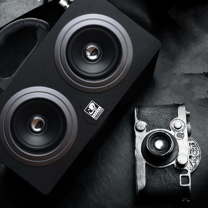 Bluetooth Boombox Speaker Dual Channel Stereo 10W 10W FM Radio USB Playback TF Card U Disk