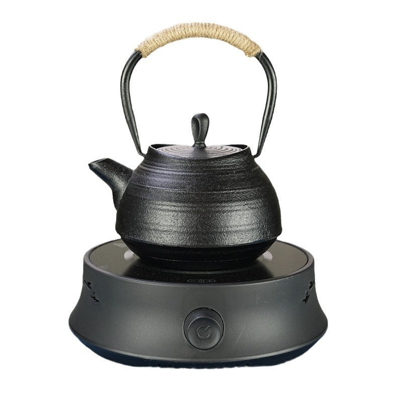 600ml Kettle Teapot With Tea Filter Assorted Designs Cast Iron Style Tea Set For Stove Top