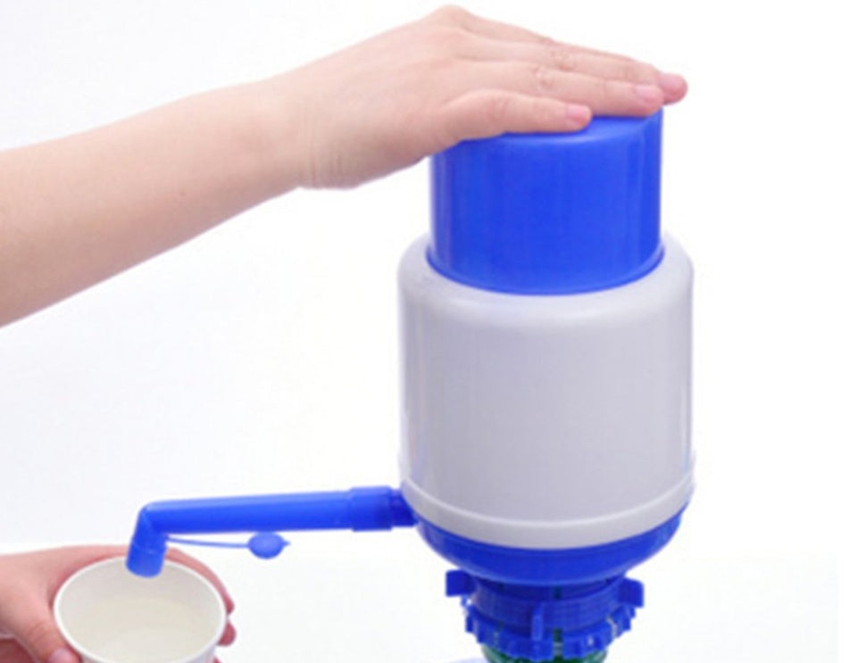 Manual Water Hand Pump - Squeeze Action Bottled Water Dispenser