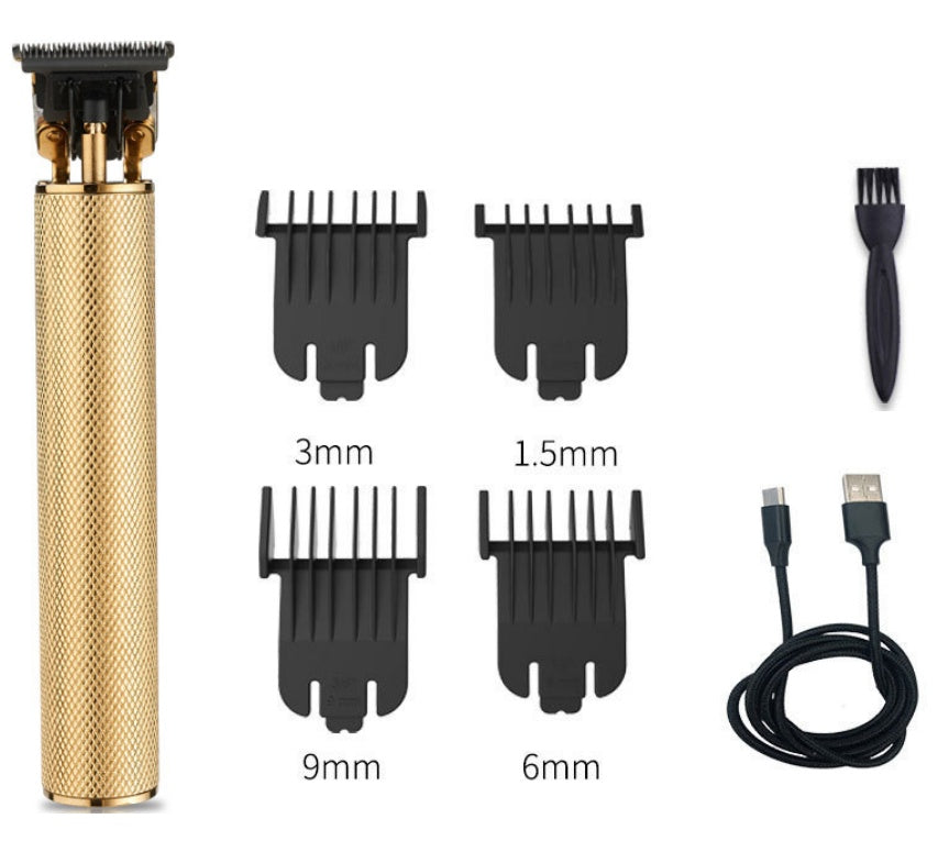 Longfeng Titanium Ceramic Blade Electric Hair Clipper With Powerful Motor For Smooth Precise Cutting