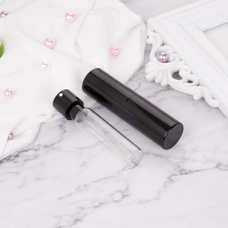 In Stock Wholesale Perfume Sub-bottles 20ML Rotating Bottle Glass Liner Removable Nozzle