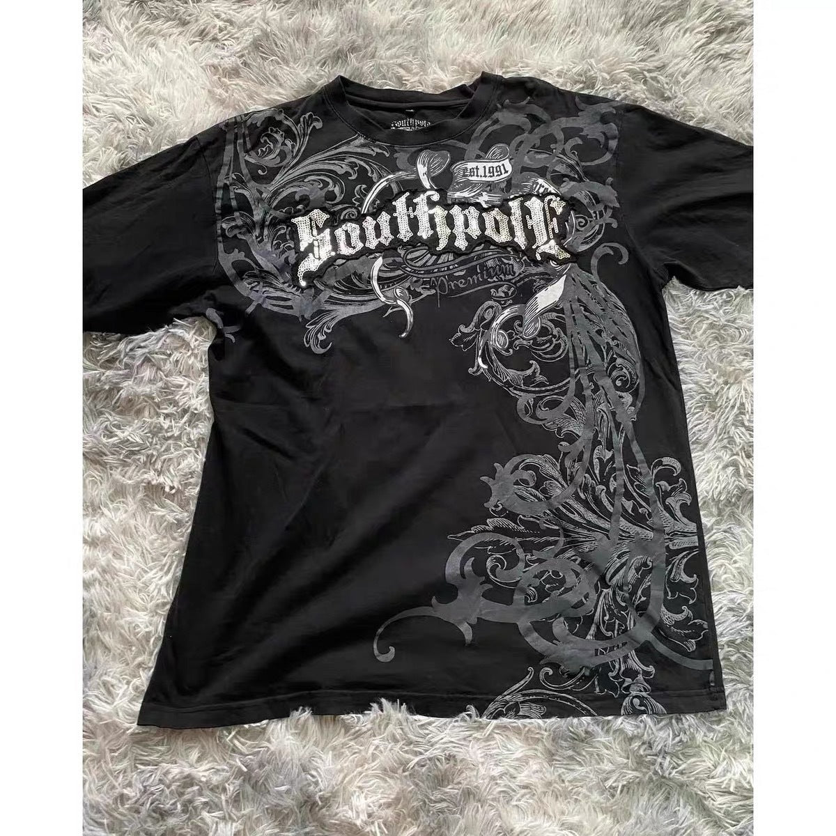 Men's Summer Korean-style Fashionable Printed Short Sleeve