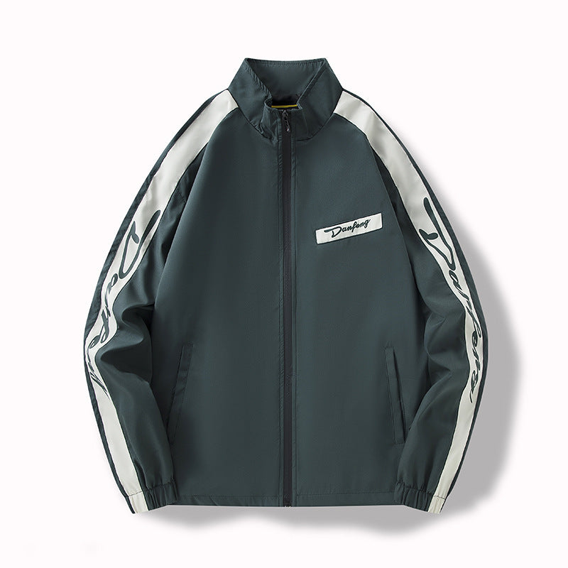 American Thin Loose All-match Men's Coat