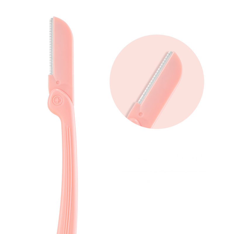 Women's folding eyebrow trimmer