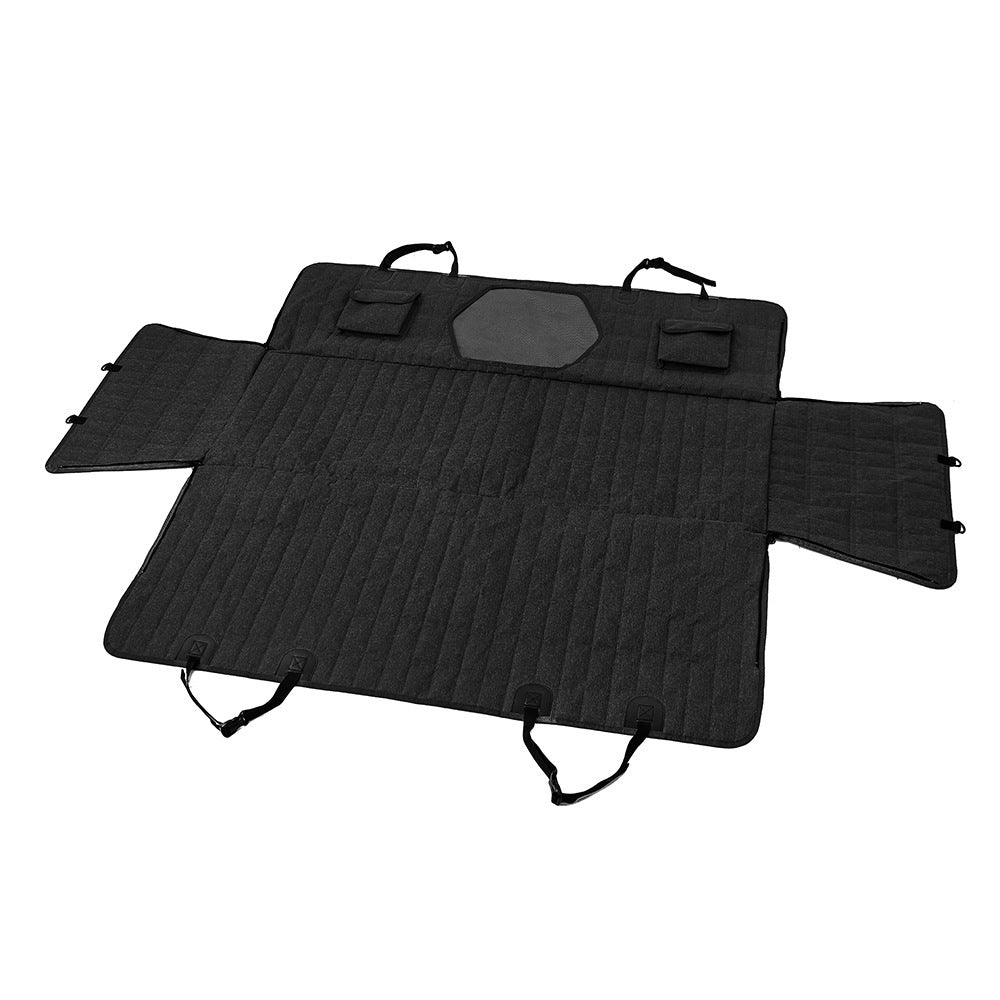 Vehicle Mounted Pet Mat for Cars Water and Dirt Resistant Rear Universal Fit for Dogs 137 by 147 cm