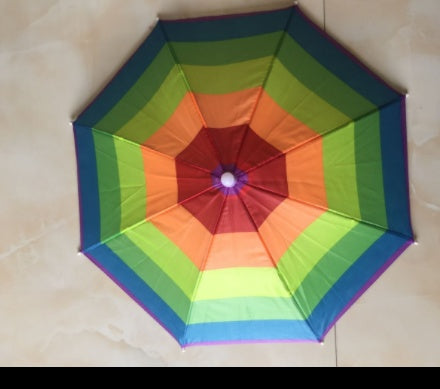 Fashion Trend Hat Umbrella Fishing Stand Umbrella