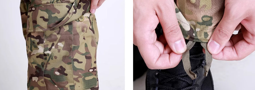 A Replica Of The American Four-color Camouflage BDU Suit Set