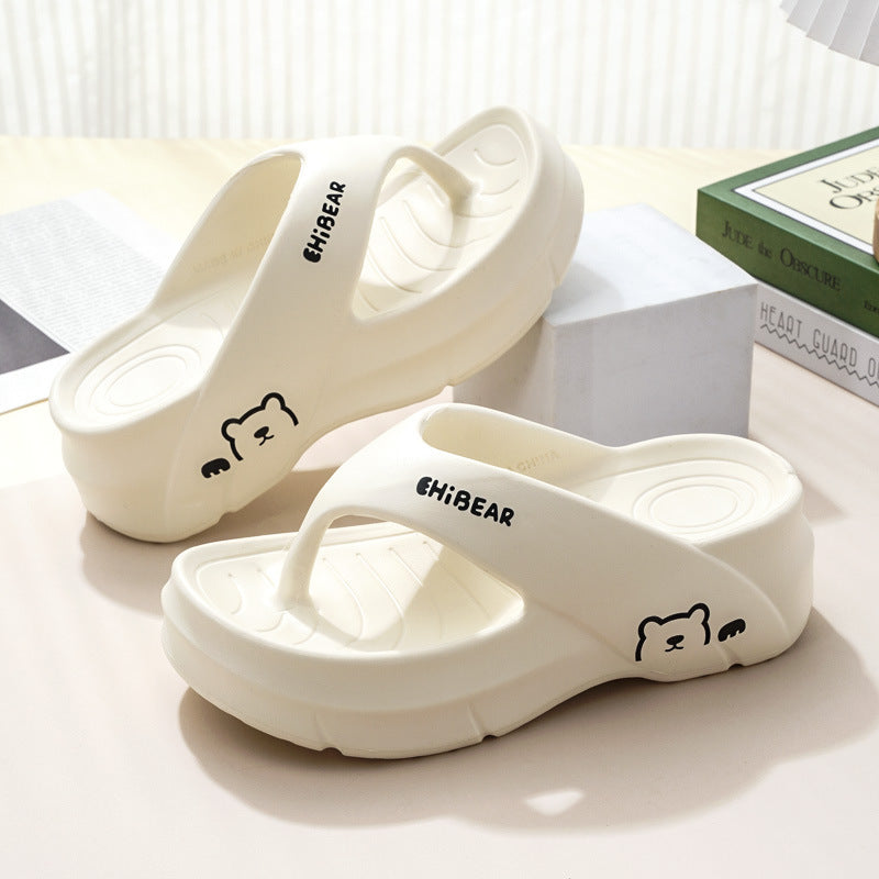 Thick-Soled Non-Slip Flip Flops - Comfortable Summer Slippers