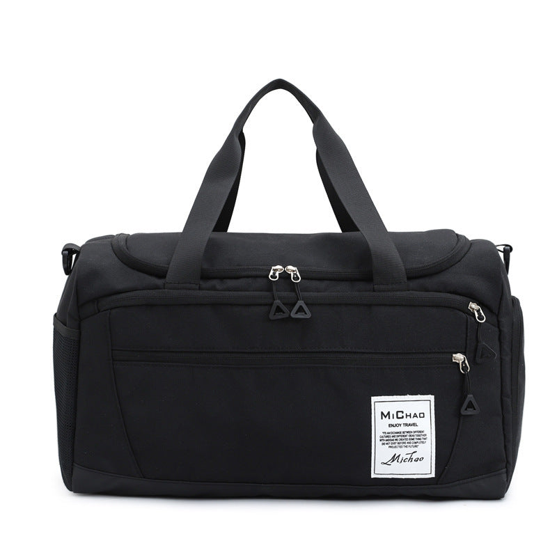 Unisex Large Capacity Travel Backpack Oxford Cloth Luggage Bag For Leisure Travel