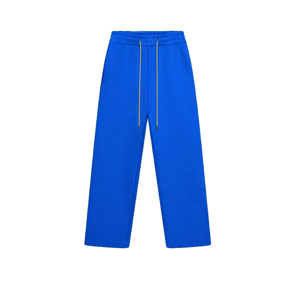 Unisex Fleece Comfortable Elastic Waistband Sweatpants