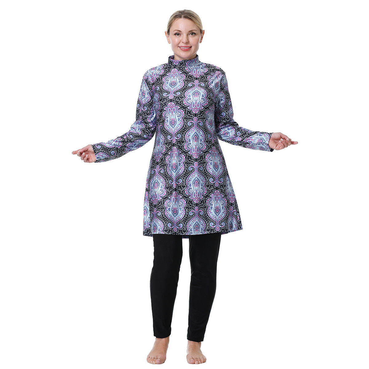 Super Loose Plus Size Fat Women Conservative Swimwear