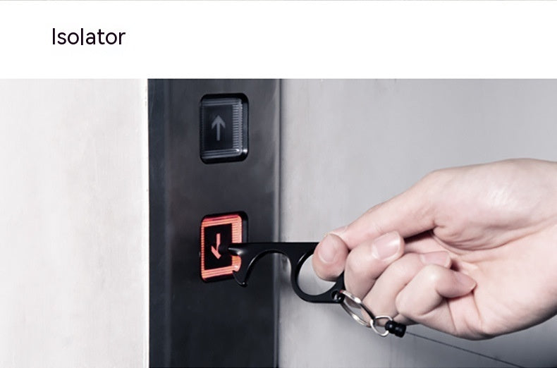 Multifunctional UV Sterilization Shoulder Bag For Business Travel Polyester Dark Gray Soft Surface Sandwich Pocket